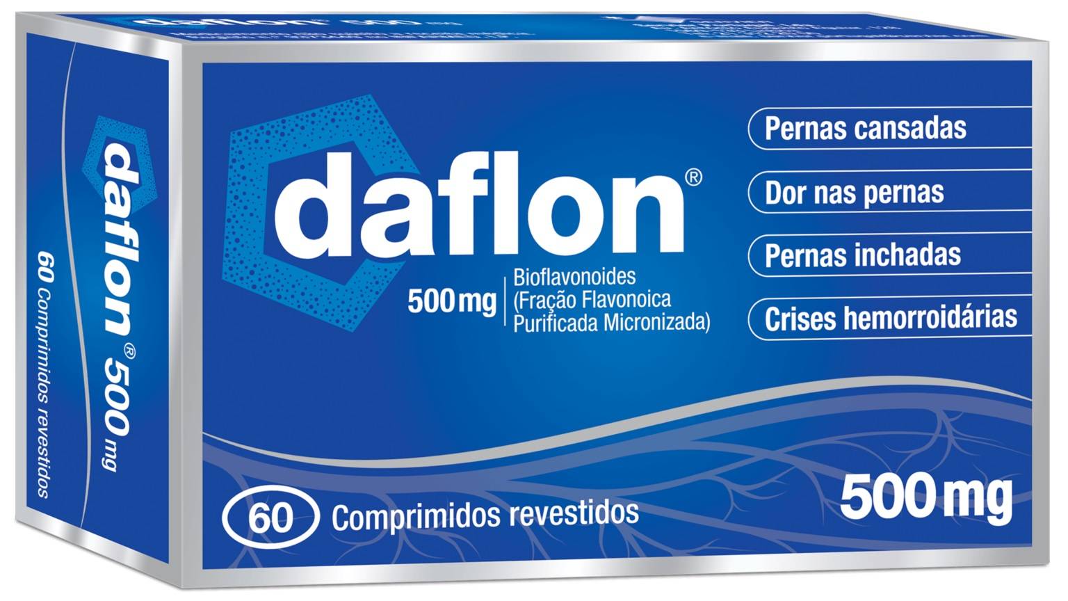 Daflon 500mg. 60 comprimidos